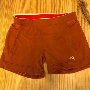 Tracksmith Lane Five Tight Shorts // Terracotta